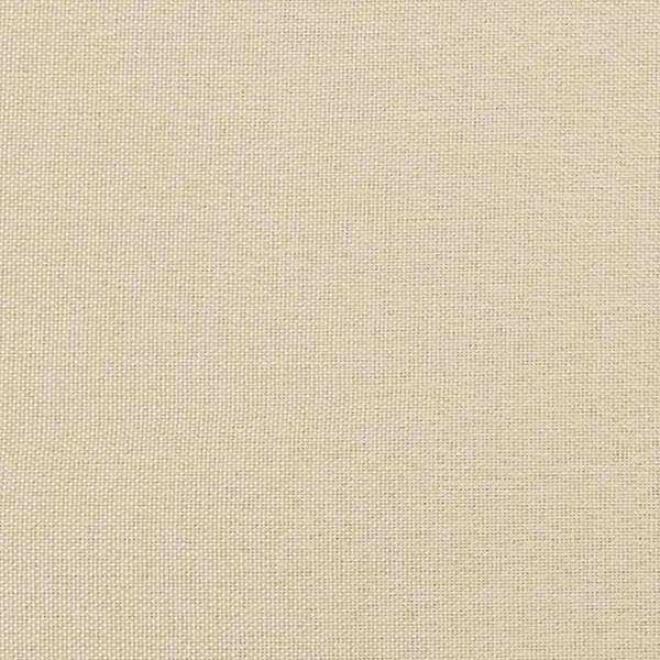 vidaXL Sofapuder 2 pcs Creme 50 x 30 cm Stof
