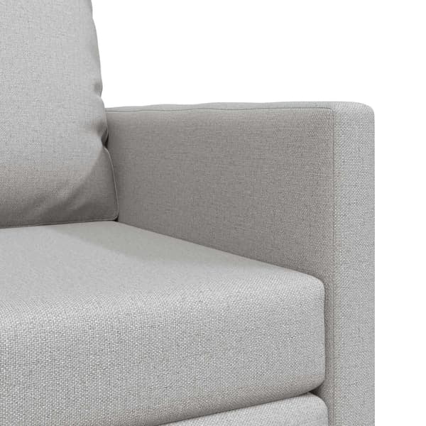 vidaXL Sovesofa 60cm Skygrå Stof