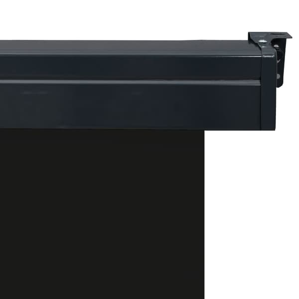 vidaXL sidemarkise til altan 140x250 cm sort