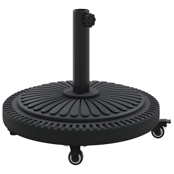 vidaXL Parasolfod Sort Ø38-48 mm