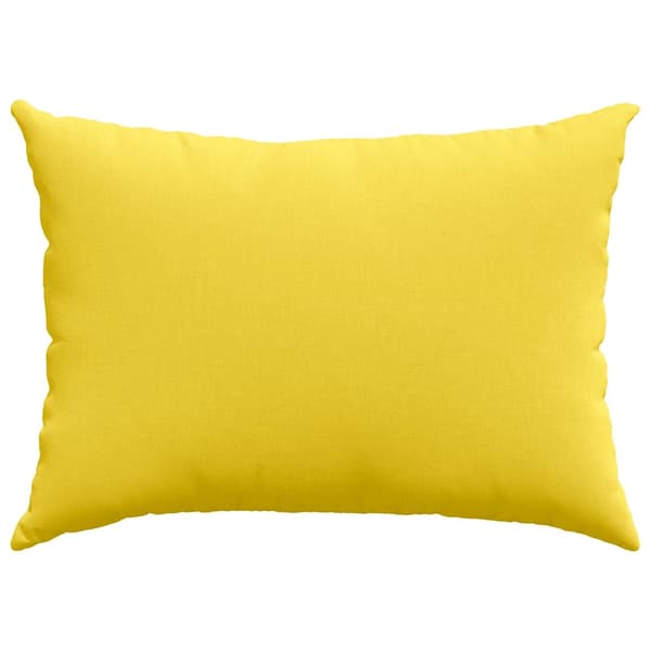 vidaXL Sofapuder 2 pcs Lys Gul 70 x 50 cm Stof