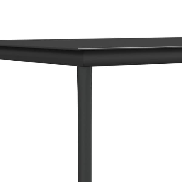 vidaXL spisebordssæt til haven 3 dele polyrattan og stål