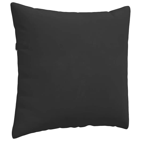 vidaXL Sofapuder 2 pcs Sort 50 x 50 cm Stof