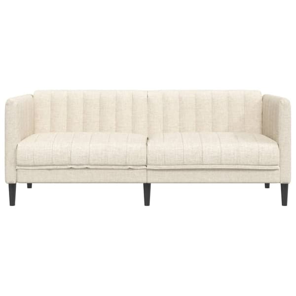 vidaXL 2-personers sofa hør