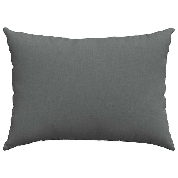 vidaXL Sofapuder 2 pcs Mørkegrå 70 x 50 cm Stof