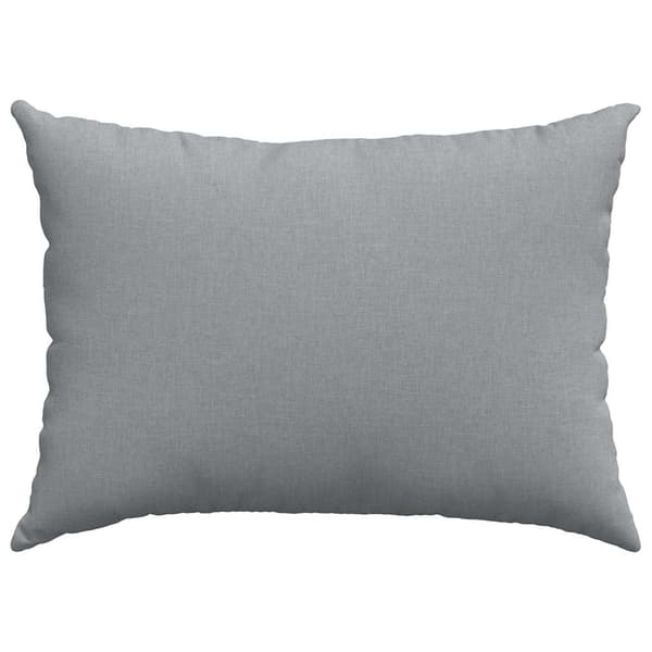 vidaXL Sofapuder 2 pcs Lysegrå 70 x 50 cm Stof