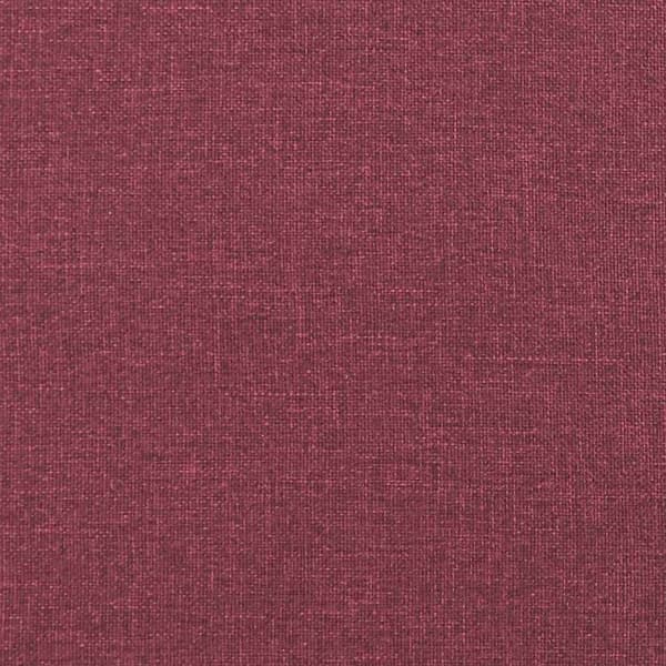 vidaXL Sofapuder 2 pcs Vinrød 120 x 40 cm Stof