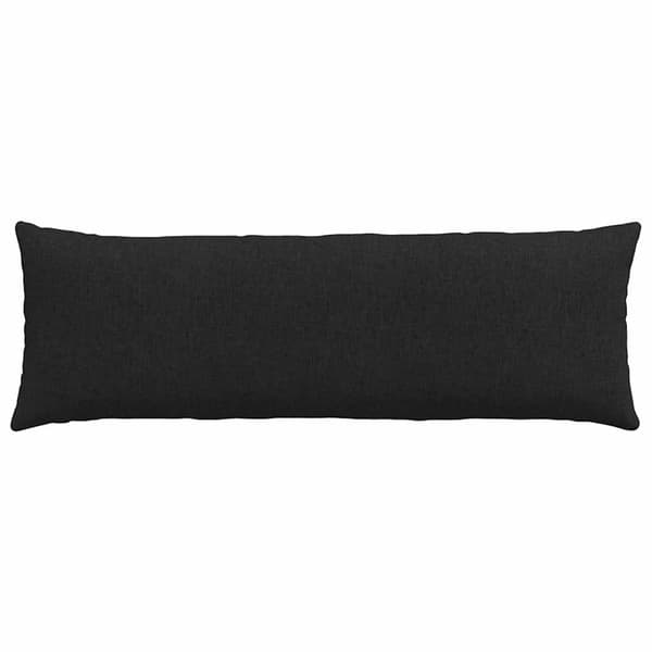 vidaXL Sofapuder 2 pcs Sort 120 x 40 cm Stof