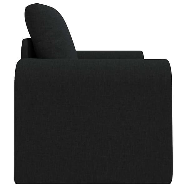 vidaXL Sovesofa Sort 98 x 71 x 83 cm Stof