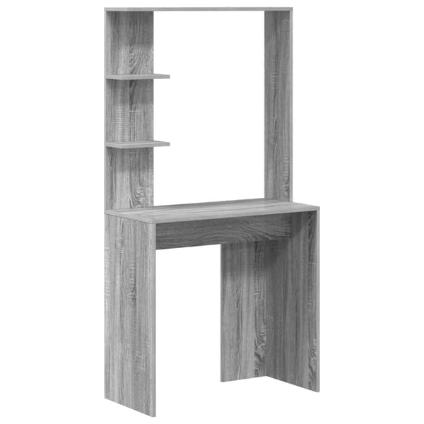 vidaXL Bord 2 pcs Grå Sonoma