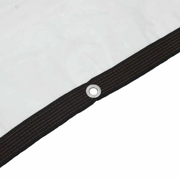 vidaXL Plantebeskyttelse med øjer 2x3 m polyethylen