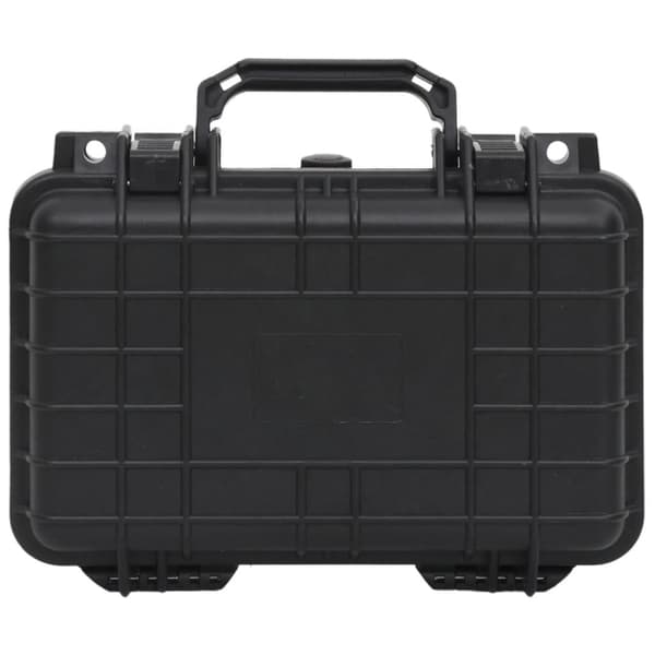 vidaXL transportabel flightcase 30x22x10 cm PP sort