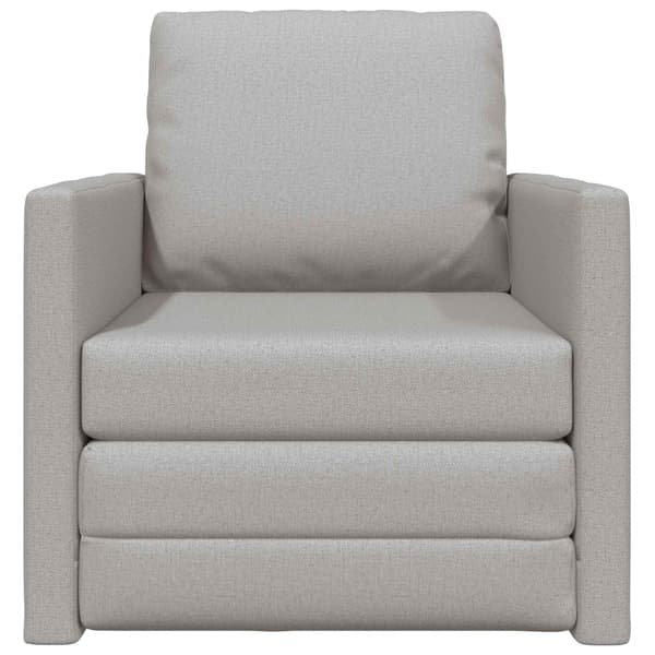 vidaXL Sovesofa 60cm Skygrå Stof