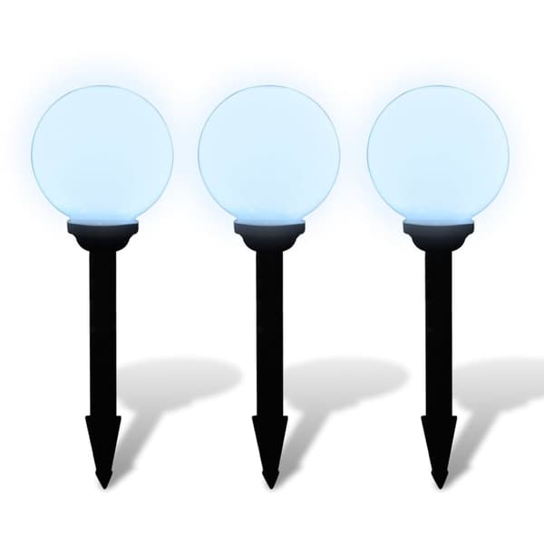 vidaXL Ulkolamput polulle 3 kpl LED 20 cm maapiikillä