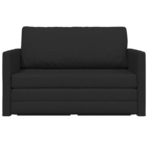 vidaXL Sovesofa 110cm Sort Stof