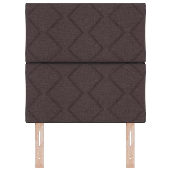 vidaXL LED sengegavl Lysegrå 80 cm Stof