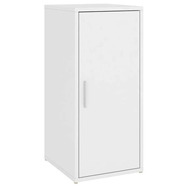 vidaXL skoreoler 2 stk. 32x35x70 cm spånplade hvid