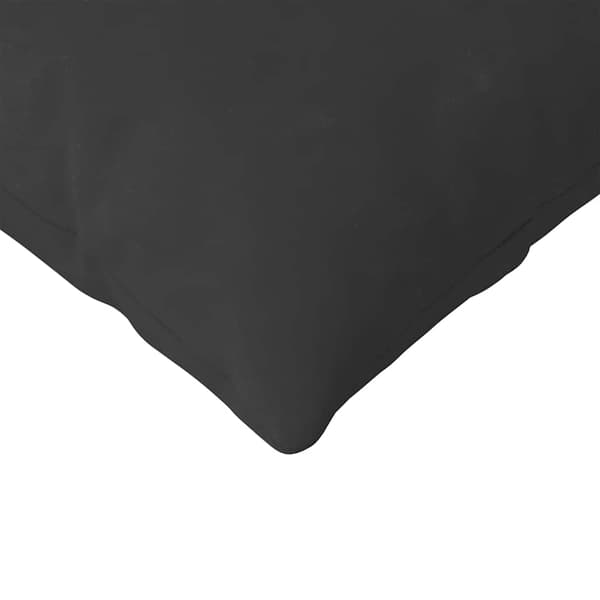 vidaXL Sofapuder 2 pcs Sort 145 x 40 cm Stof