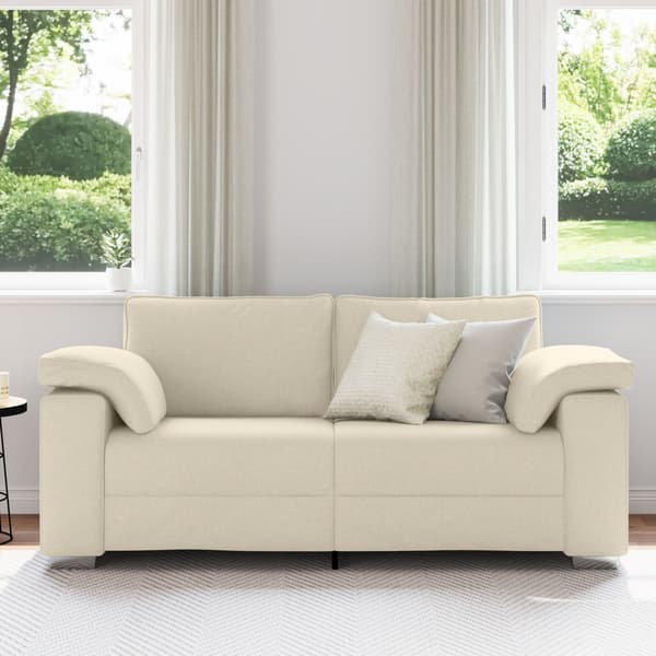 vidaXL Rakkautta Soffa Pellava 140 cm