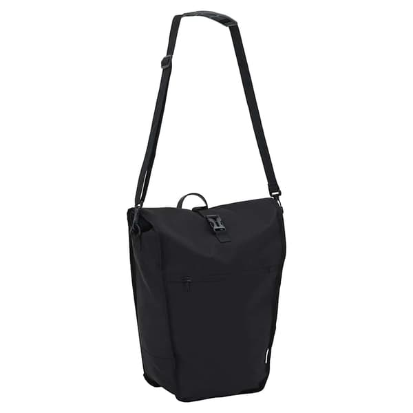 vidaXL Cykeltaske Sort 34 x 16 x 59 cm Polyester