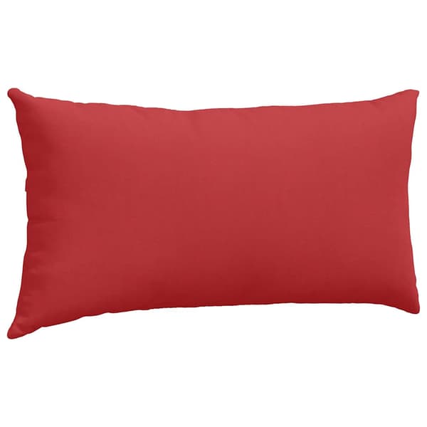 vidaXL Sofapuder 2 pcs Rød 80 x 40 cm Stof