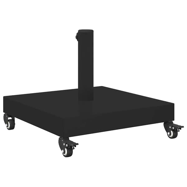 vidaXL Parasolfod Sort 45 x 45 x 31,5 cm