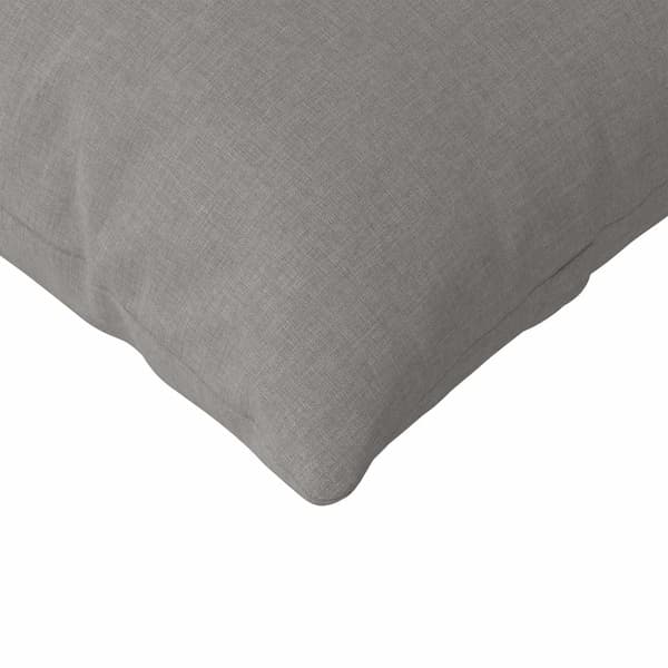 vidaXL Sofapuder 2 pcs Gråbrun 200 x 40 cm Stof