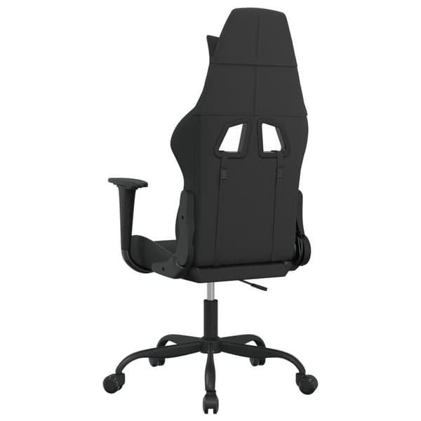 vidaXL gamingstol med massagefunktion sort og lysegrå