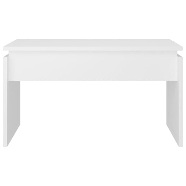 vidaXL sofabord 68x50x38 cm spånplade hvid
