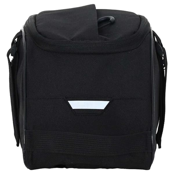 vidaXL Cykeltaske Sort 38 x 16 x 16 cm Polyester
