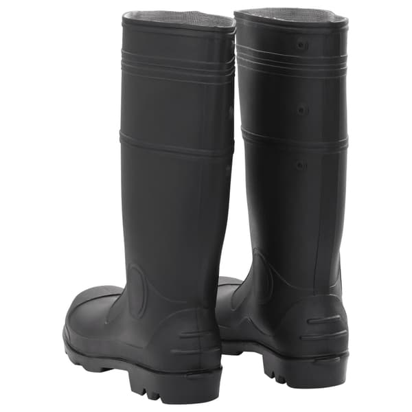 vidaXL gummistøvler str. 46 PVC sort