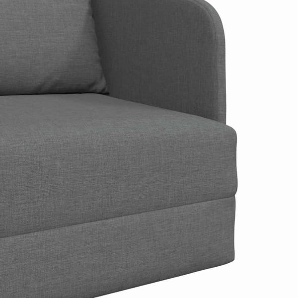vidaXL Sovesofa 60cm Mørkegrå Stof