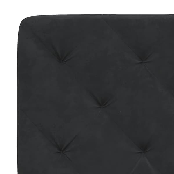 vidaXL gavlpude 100 cm velour sort