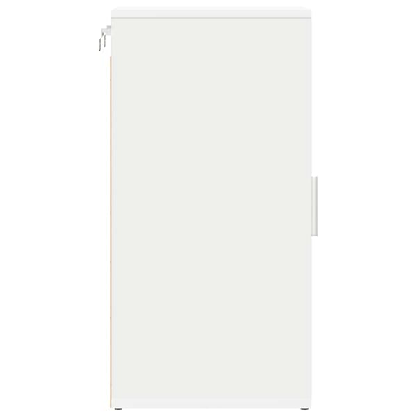vidaXL skoreoler 2 stk. 32x35x70 cm spånplade hvid