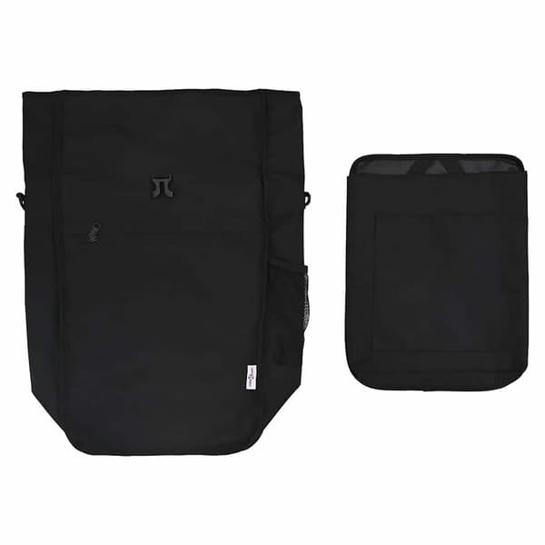 vidaXL Cykeltaske Sort 34 x 16 x 59 cm Polyester