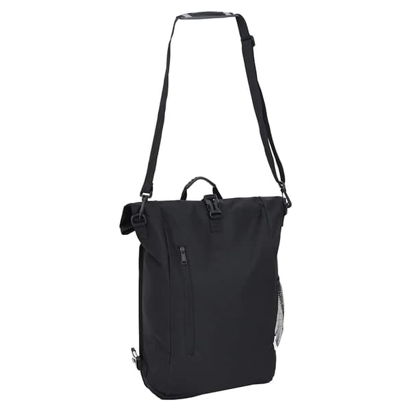 vidaXL Cykeltaske Sort 31 x 13 x 58 cm Polyester