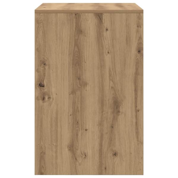 vidaXL Bord Artisan Egetræ 60 x 50 x 76 cm