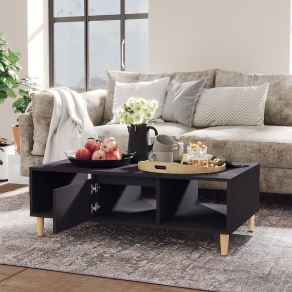 vidaXL sofabord 103,5x60x35 cm spånplade grå