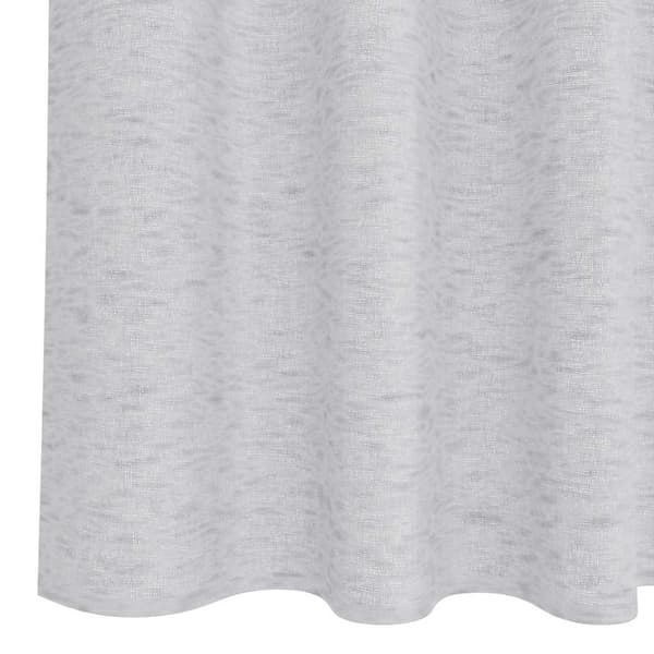 vidaXL Verhosatiini 2 pcs Vaaleanharmaa 260 x 140 cm Polyesteri