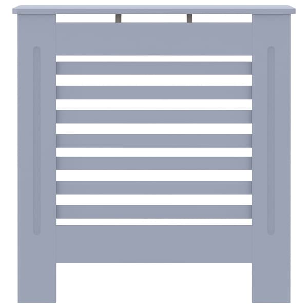 vidaXL MDF lämpöpatterin suoja harmaa 78 cm