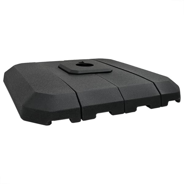 vidaXL Cantilever parasolbase Sort 98 x 98 x 98 cm
