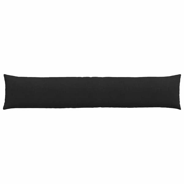 vidaXL Sofapuder 2 pcs Sort 200 x 40 cm Stof
