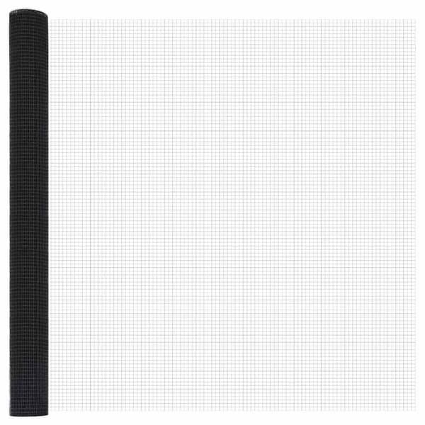 vidaXL Hitsattu lankaa Harmaa 1.5 x 50 m