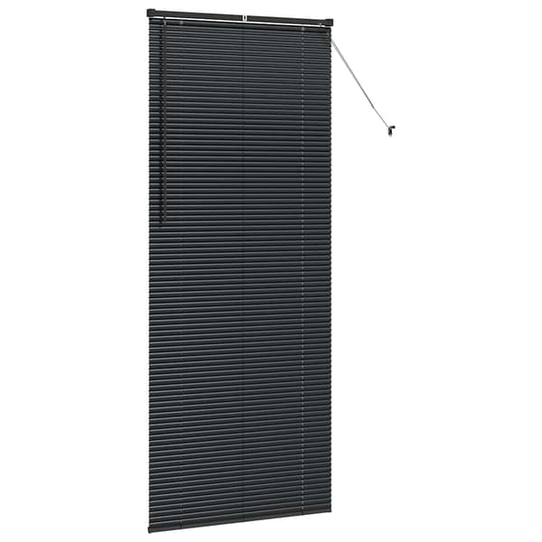 vidaXL Persienner Sort 220 x 90 cm Aluminium