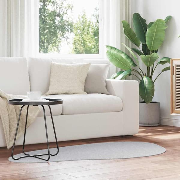 vidaXL Tæppe Grå 80 x 150 cm Polyester