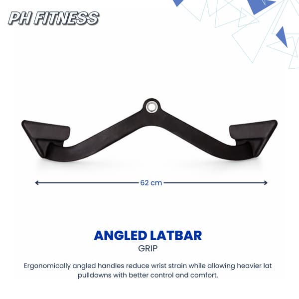 PH Fitness Multi Grip kabelgrebssæt – 7 dele – uden opbevaringsstativ