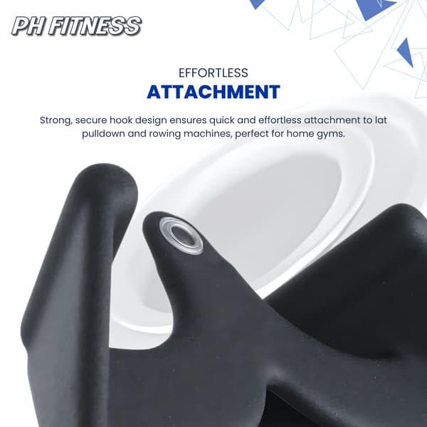 PH Fitness Multi Angle Grip Set Pro – 5 delar – med A-format förvaringsställ