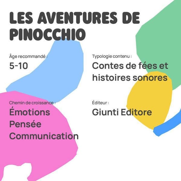 FABA Ljudfigur Pinocchios äventyr