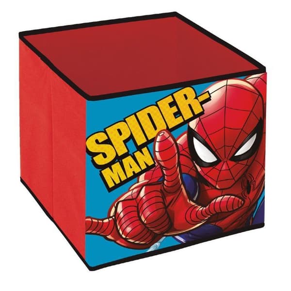 Fällbar Spiderman förvaringslåda för leksaker 31x31x31cm
