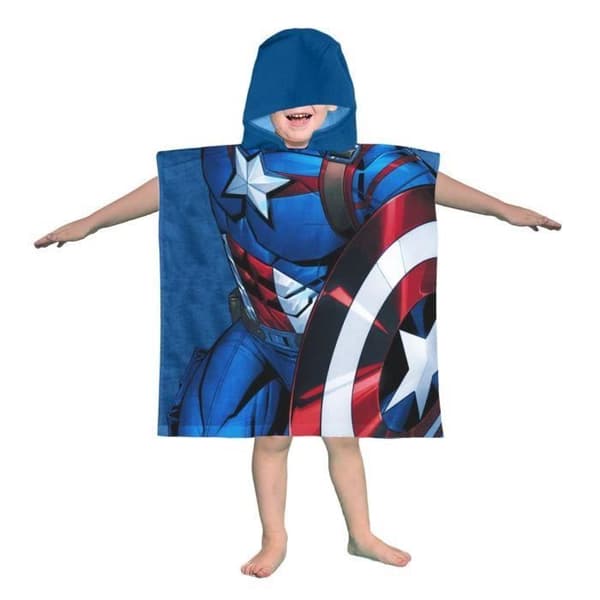Poncho i bomull Captain America